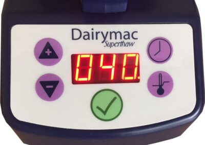 Dairymac Superthaw™ Spermatinare, timern inställd på 40 sekunder